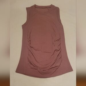 Athleta Foresthill Ascent tank top size large in dusty mauve